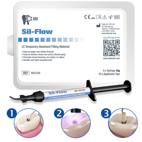 Sil-Flow LC Temporary Abutment Filling Material 5x2g