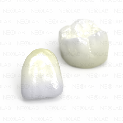 Crown Monolithic Zirconia Finished