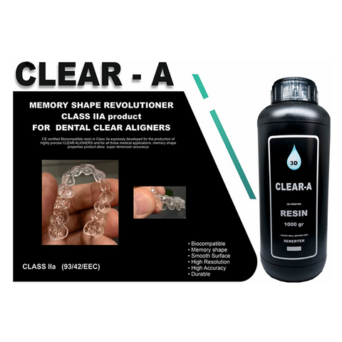 3D Resin Senertek Clear Alligner 1kg