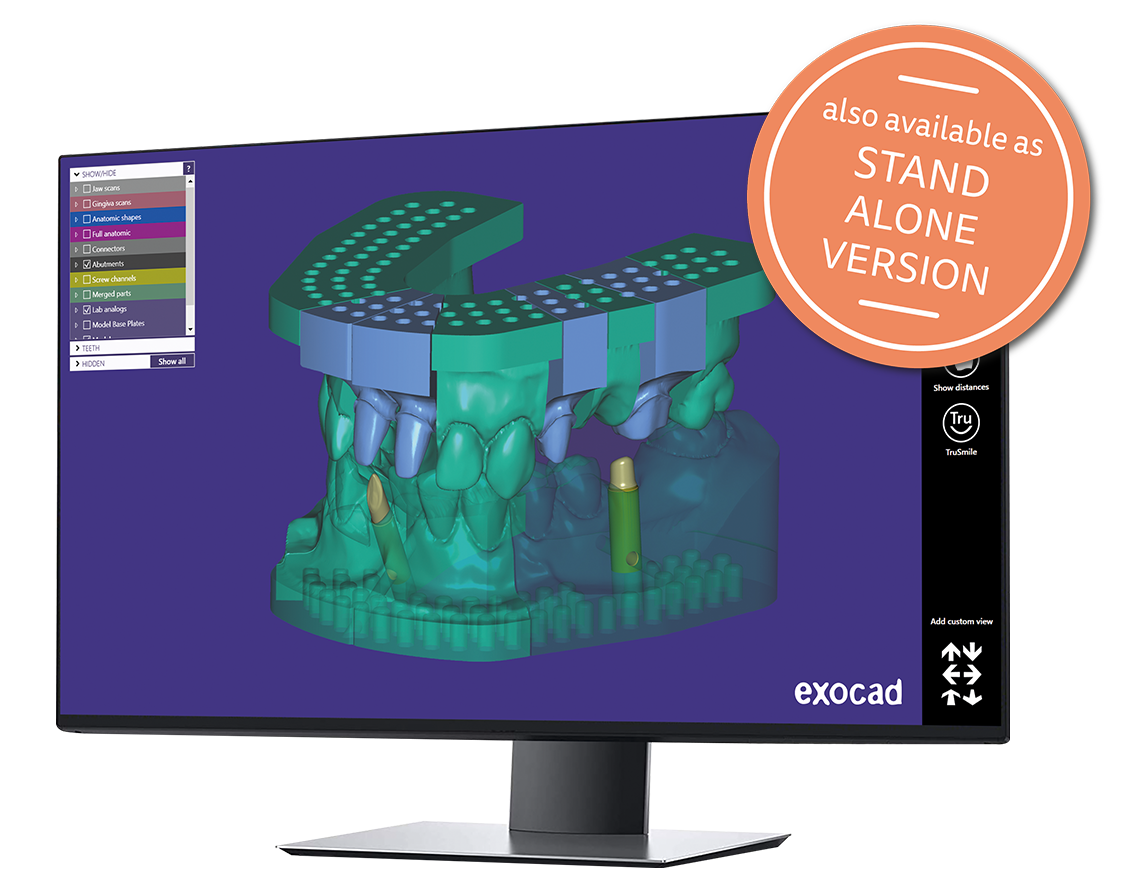CAD Design Software exocad Model Creator – Neo Lab Milling Center