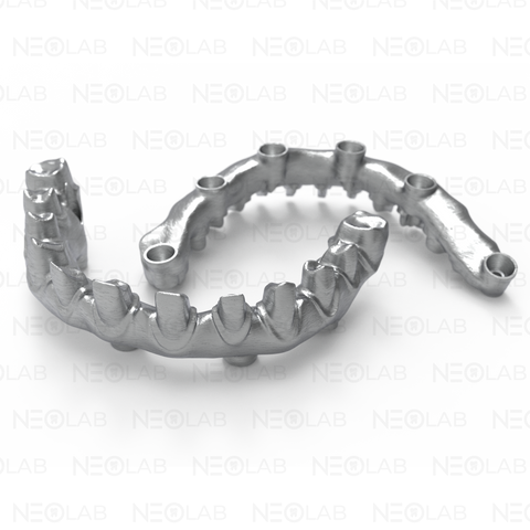 Implant Bridge (per Implant) CoCr Mill