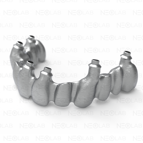 Implant Bridge (per Implant) CoCr Mill
